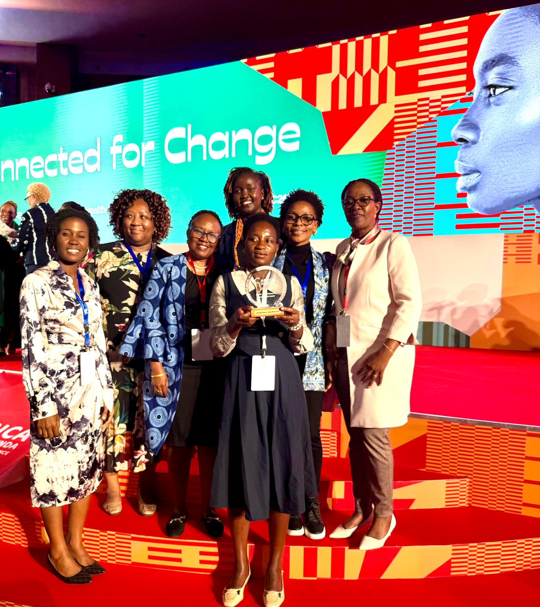 Heroes walk among us! 🏆✨
---------------
Yesterday at the Africa Health Agenda International Conference (AHAIC) 2025 in #Kigali,#Rwanda, Vedastina Vedasto Shumbusho, a Community Health Worker from #Kagera region in #Tanzania, received a standing ovation as she was honored with