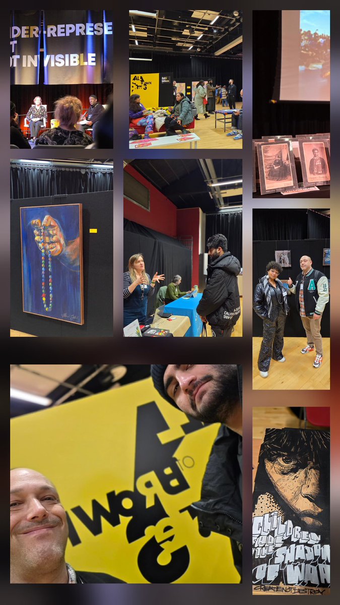 Great for staff to attend the All shades of Brown event #TogetherWeCan