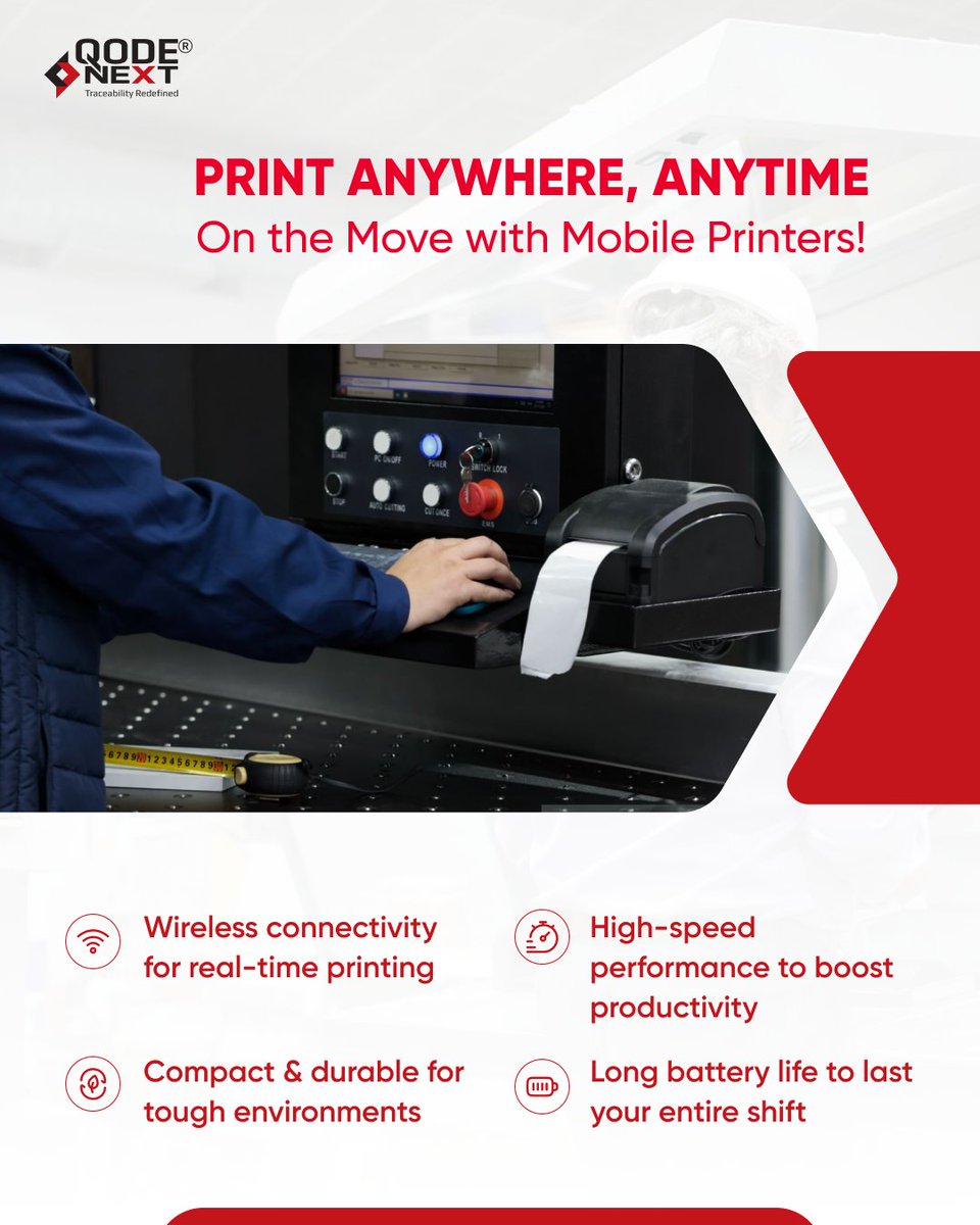 QodeNext (@qodenext) on Twitter photo Boost efficiency with rugged, high-performance mobile printers built for speed & reliability. Perfect for warehousing, retail, logistics & healthcare, ensuring seamless on-the-go printing.
bit.ly/4jqwctr
<a href="/antgrasso/">Antonio Grasso</a>
<a href="/ScottWLuton/">Scott W. Luton</a>
<a href="/mvollmer1/">Dr. Marcell Vollmer 🇺🇦 #StaySafe #CES2025</a>
<a href="/Nicochan33/">Nicolas Babin</a> Boost efficiency with rugged, high-performance mobile printers built for speed & reliability. Perfect for warehousing, retail, logistics & healthcare, ensuring seamless on-the-go printing.
bit.ly/4jqwctr
<a href="/antgrasso/">Antonio Grasso</a>
<a href="/ScottWLuton/">Scott W. Luton</a>
<a href="/mvollmer1/">Dr. Marcell Vollmer 🇺🇦 #StaySafe #CES2025</a>
<a href="/Nicochan33/">Nicolas Babin</a>