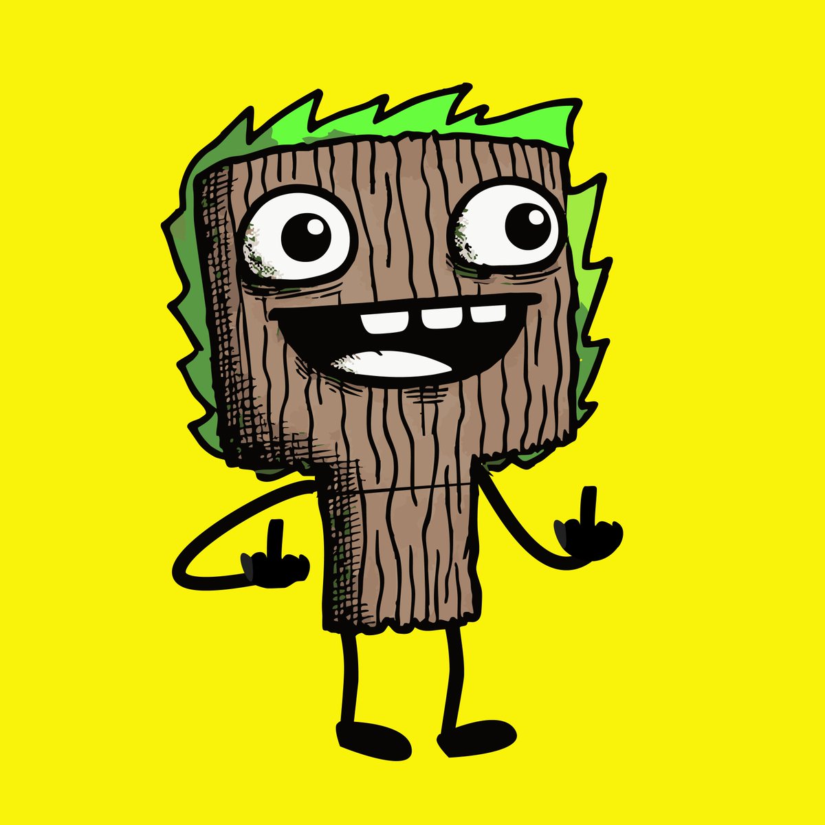 treeboycoin's tweet photo. A middle finger to every single company who is polluting secretly, like a coward.  #TreeBoy https://t.co/ow6CDXUGWJ