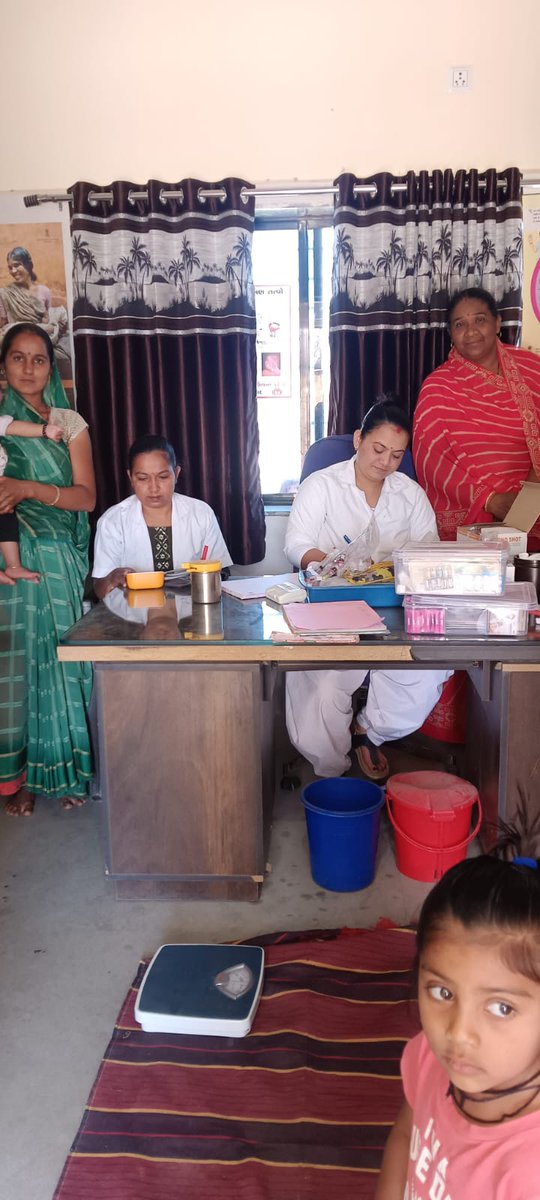 PHCSARVA's tweet image. 6/3/25  #fhw દ્વારા મમતા દિવસનું આયોજન કરેલ @ નાંના  પાળીયાદ અને ગઢડિયા