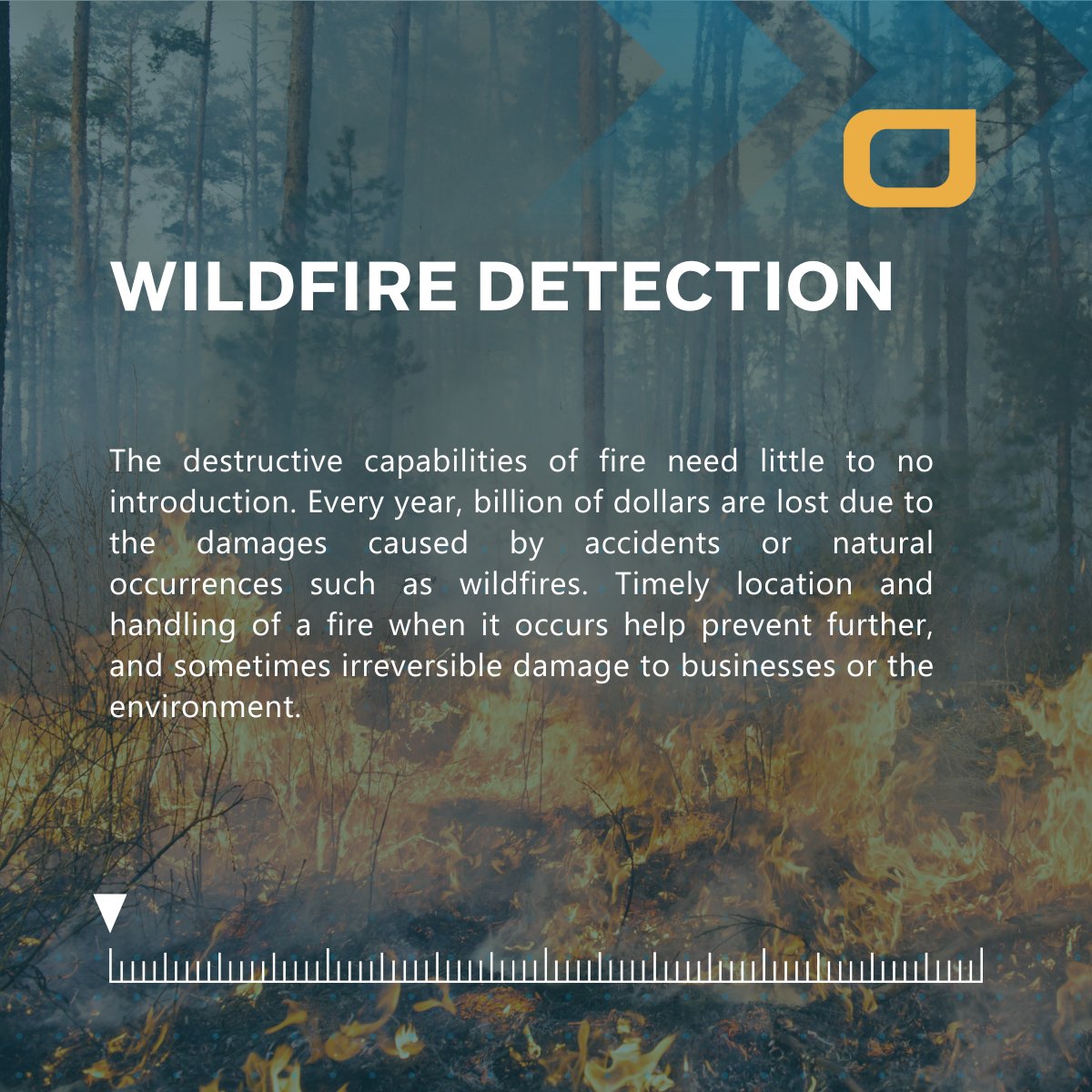 The destructive capabilities of fire need no introduction. Thermal cameras not only help to detect sources of fires but can also determine if there are people present in the scene. Info: bit.ly/4448VWQ  #Wildfire #Forestfire #LWIR #SWIR #Thermal #Imaging #Xenics #Exosens