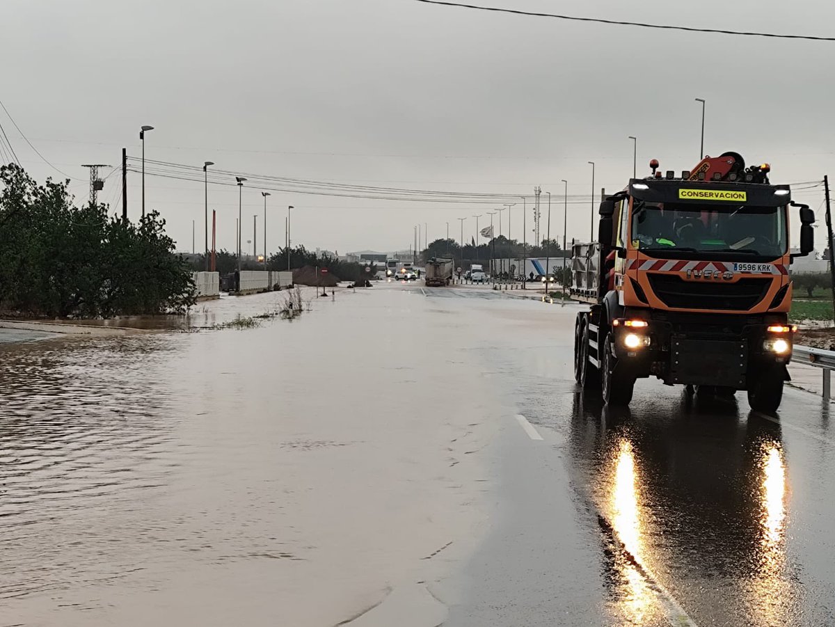 Situación del 06/03/2025, 08:00 horas:

🔴 Cortadas al tráfico:

RM-F13 El Garruchal #Murcia 
RM-602 La Aljorra #Cartagena📷
RM-B19 #Cieza 
RM-B35 #Moratalla 
RM-F33 El Mojón #SanPedrodelPinatar
RM-D18 El Cocón #Águilas
RM-F29 #SanJavier
RM-C20 Río Pliego #Mula
RM-D20 (El