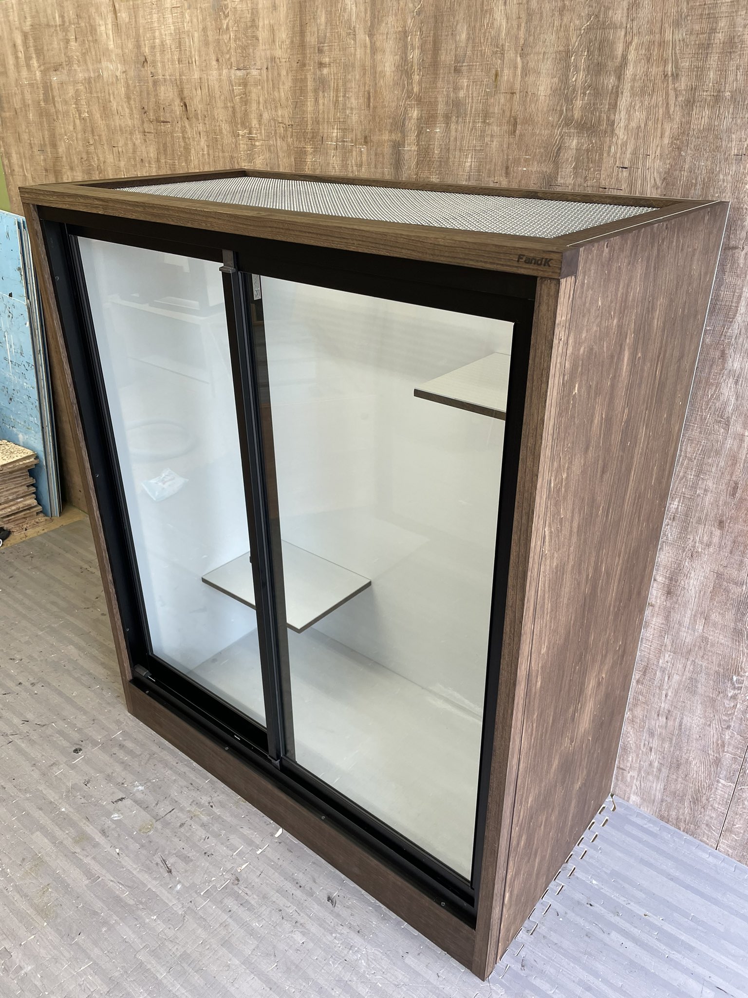 FandK爬虫類木製ケージ スタンダード防水仕様 600×450×450