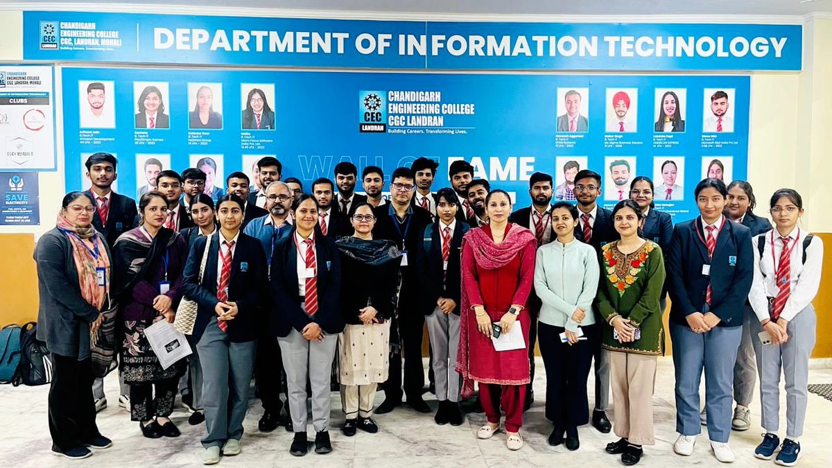 CecCgc's tweet image. The students of the Department of IT, CEC-CGC Landran, had an enriching industrial visit to XENONSTACK. The session provided valuable insights into AI advancements, Large Language Models (LLMs), and AI agents transforming industries.  #Xenonstack #AI #IndustrialVisit #Technology