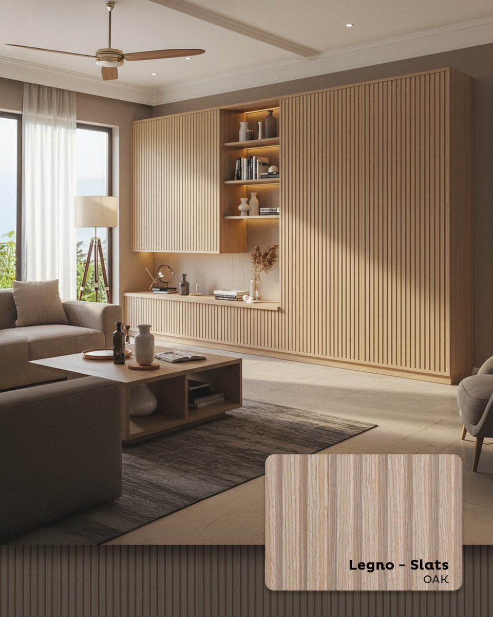 MikasaVeneers's tweet image. Stories meet style.

Turn simple shelves into design statements with Decowood&apos;s Artista collection of premium louvers.

#StatementDesign #Decowood #Louvers #GreenlamIndustries