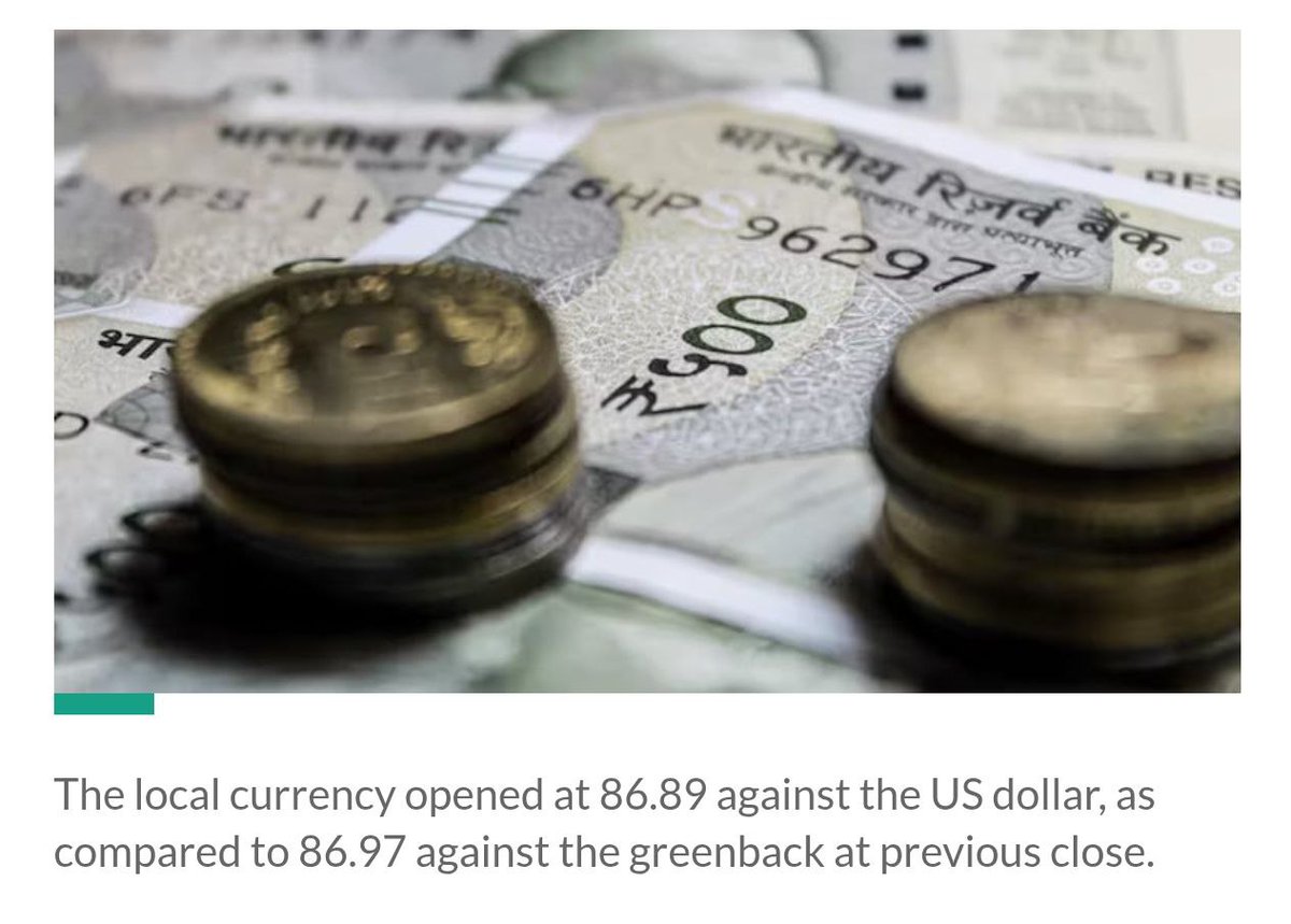 mybhagavad's tweet image. Sharp reduction in dollar index, oil prices help rupee to open 8 paise higher

On March 5, Indian rupee had appreciated over 30 paise at close and posted its best day in terms of appreciation in over three weeks