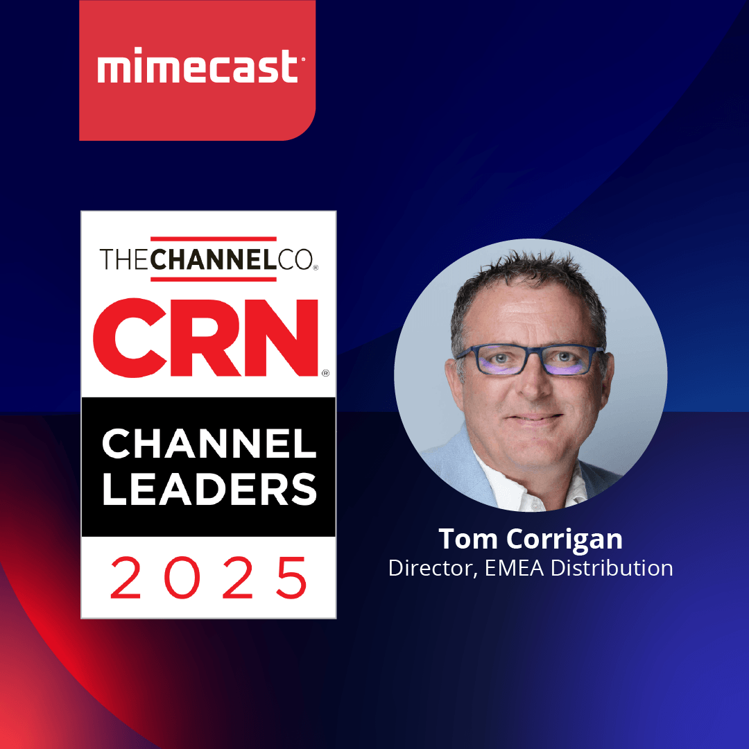 Congratulations to my colleague Tom Corrigan on being named a 2025 CRN Channel Leader! So very well deserved and thanks for all that you do for Mimecast and our partners! channelweb.co.uk/series/channel…