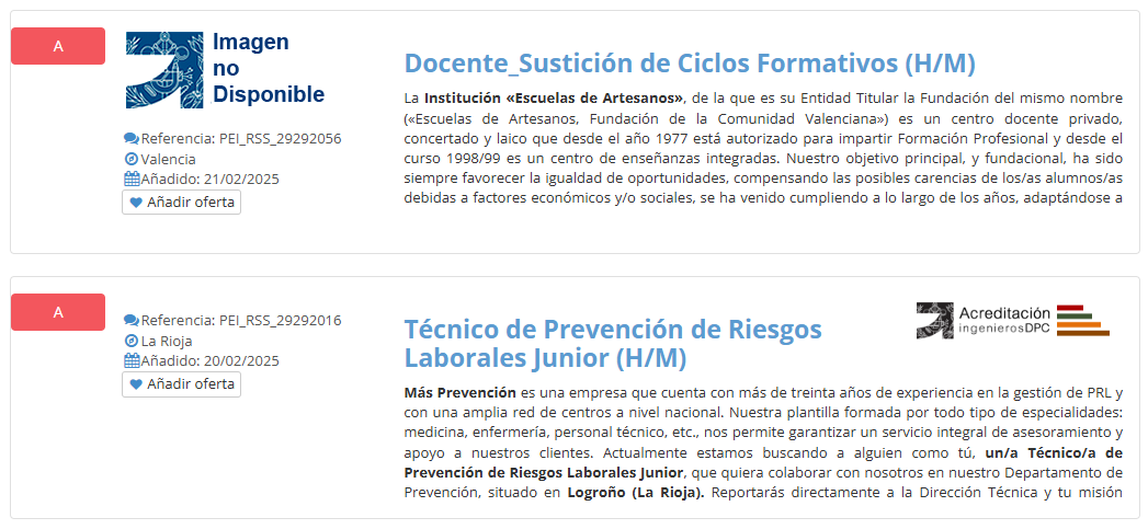 ⚠️¡NUEVAS OFERTAS DE EMPLEO DISPONIBLES!⚠️

👉🏻Aquí os dejamos más de una oferta de trabajo de calidad.

✨¡No pierdas la oportunidad de apuntarte a las mejores ofertas!

📌proempleoingenieros.es

#Empleoparaingenieros
#buscoempleo
#empleo
#OportunidadLaboral