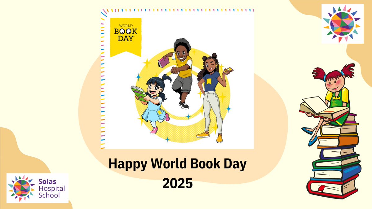 Solas Hospital School (@olhscrumlin) on Twitter photo Join us in celebrating #WorldBookDay at 10.15am in our classroom where we'll have wonderful authors Eoin Colfer & Patricia Forde chatting to us with thanks to <a href="/KidsBooksIrel/">Children's Books Ireland</a> . Also, keep an eye out for some Matilda characters around <a href="/CHI_Ireland/">Children's Health Ireland</a> Crumlin 👀. Join us in celebrating #WorldBookDay at 10.15am in our classroom where we'll have wonderful authors Eoin Colfer & Patricia Forde chatting to us with thanks to <a href="/KidsBooksIrel/">Children's Books Ireland</a> . Also, keep an eye out for some Matilda characters around <a href="/CHI_Ireland/">Children's Health Ireland</a> Crumlin 👀.