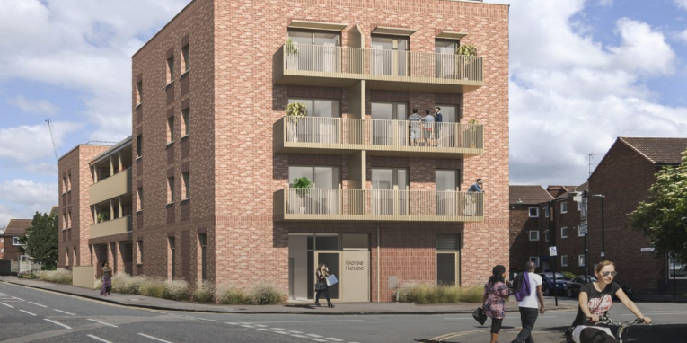 MPSCommunities's tweet image. MET DOCO’s with @NewhamLondon Housing & @KindBuilders superbly achieved @securedbydesign GOLD. 17 affordable passivhaus homes in Plaistow E13. A refurbished public space creates family orientated pocket park encouraging legitimate community ownership & existing neighbourhood use.