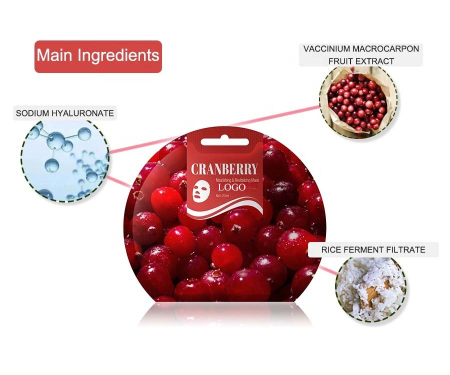 Yhanroo's tweet photo. Wholesale Cranberry Nourishing &amp; Revitalizing Facial Mask
Multi-plant essences combined with cranberry, can effectively moisturize the skin, help maintain and restore the skin's moisture
#facialmask #facecare #skincare #facemask 
https://t.co/S5vRTbOyMV https://t.co/JfAesUCGOO