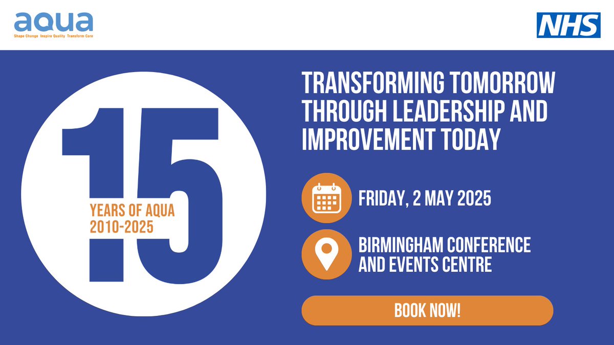 ⭐Are you a senior leader or decision maker in health and care?⭐

Join us at our national event, ‘Transforming Tomorrow Through Leadership and Improvement Today’ to connect, learn, and shape the future of health and care.

Book now: bit.ly/43kgQkn