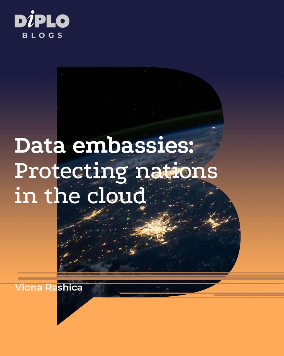 DiplomacyEdu's tweet image. What if embassies didn’t just protect people, but also data? 

Welcome to the era of #DataEmbassies. Learn how countries like Estonia and Monaco are safeguarding their digital assets abroad. 

Read more in a blog post by Viona Rashica ⬇️
diplomacy.edu/blog/data-emba…
.
.
#DataEmbassy…