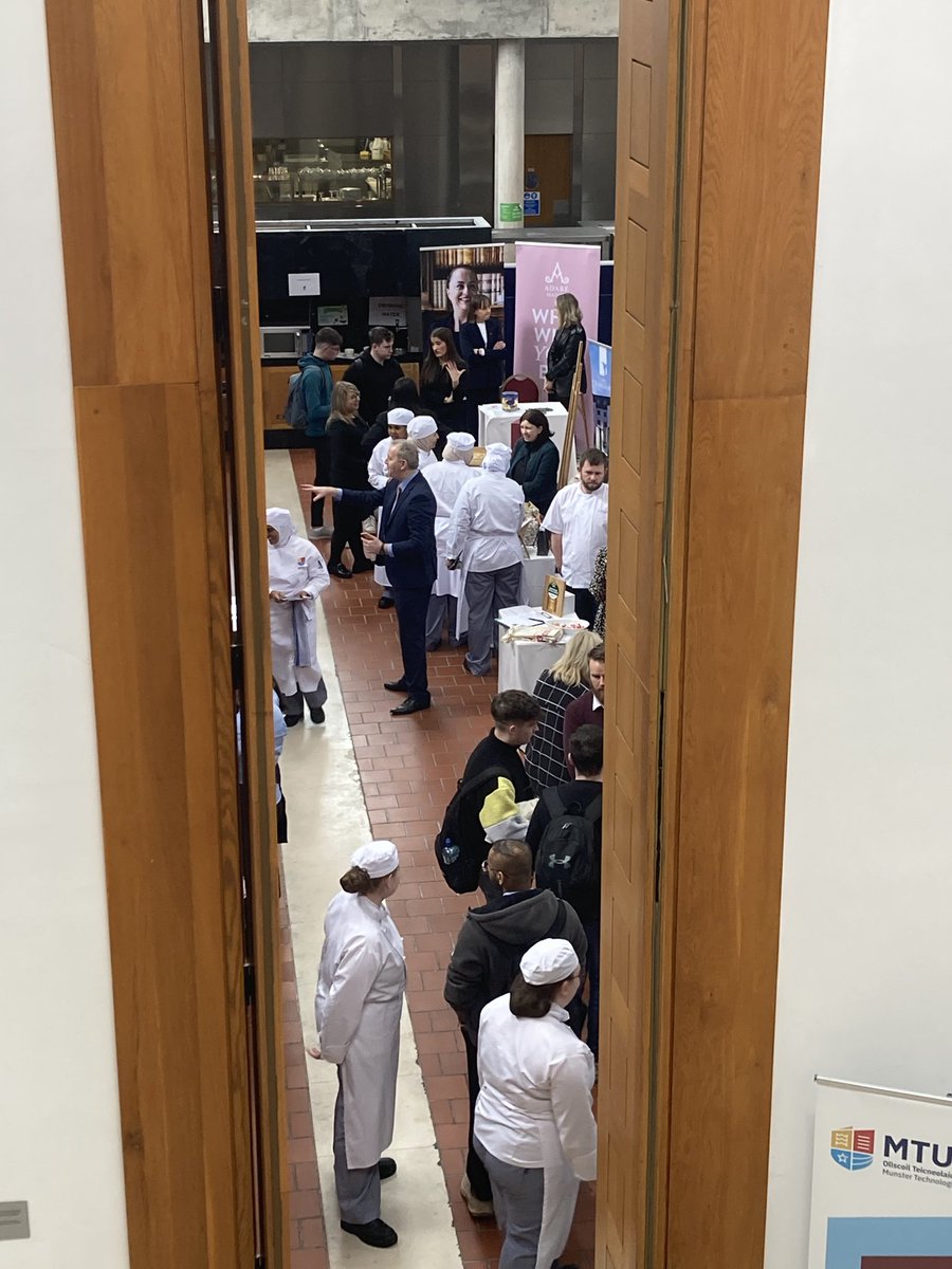 Tourism & Hospitality Department, MTU Cork Campus (@tourismhospdept) on Twitter photo Our industry colleagues love to see the white chefs jackets coming to see them #careersday2025 <a href="/noelgmurray/">Noel Murray</a> Our industry colleagues love to see the white chefs jackets coming to see them #careersday2025 <a href="/noelgmurray/">Noel Murray</a>