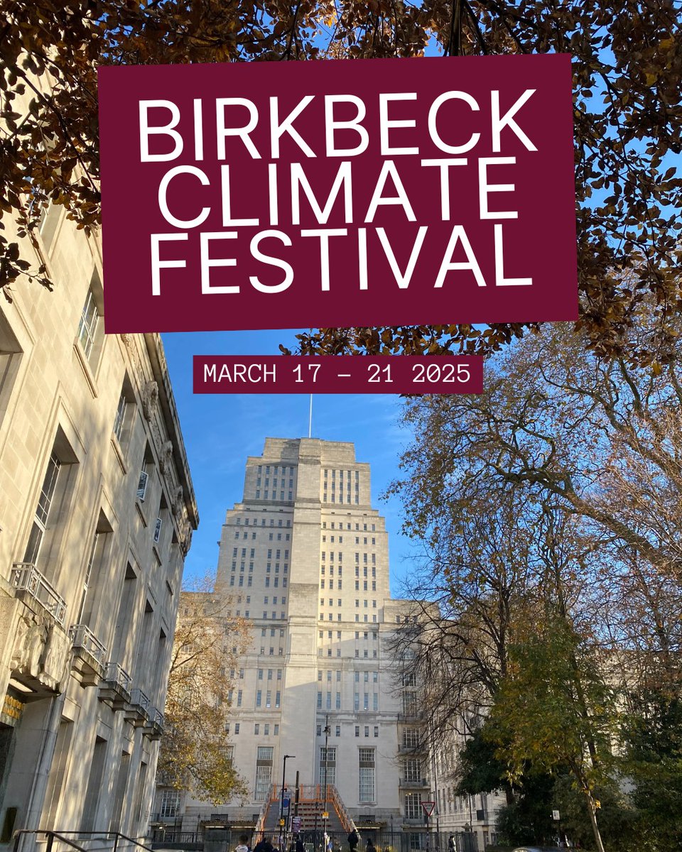 We're excited to host our second annual Climate Festival this March! 🌍 Through a series of in-person &amp; online events, the festival promises to spark fresh ideas around sustainability &amp; the difference people can make both locally &amp; globally. See what's on: ow.ly/kRPn50VbJPq