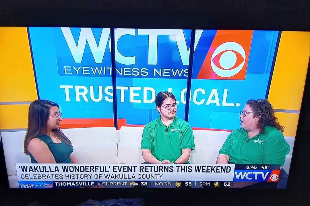 With <a href="/MadisonBGlaser/">Madison Glaser</a> talking about <a href="/Wakulla4H/">Wakulla 4-H</a> &amp; Wakulla Wonderful!