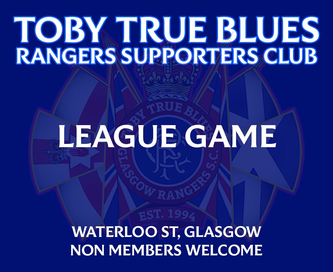 LEAGUE GAME BUS

Sunday 16 March, bus times TBC. 

Non members welcome. Comment or DM for seats. 

Reposts are always appreciated 🇬🇧
<a href="/SeafarerMichael/">Mariner</a> 
<a href="/Rangers_Spares_/">Rangers Spares</a> 
<a href="/4ladshadadream/">Four Lads Had A Dream</a>