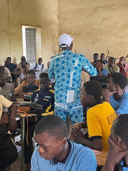 arcadplus's tweet image. Le Centre de Réduction des Risques et de Prise en charge des addictions (CERPA) de ARCAD Santé PLUS a organisé le vendredi 28 février 2025 une séance d’information, de sensibilisation sur les méfaits de la consommation de la drogue à l’École Professionnelle ECICA de Medina Coura