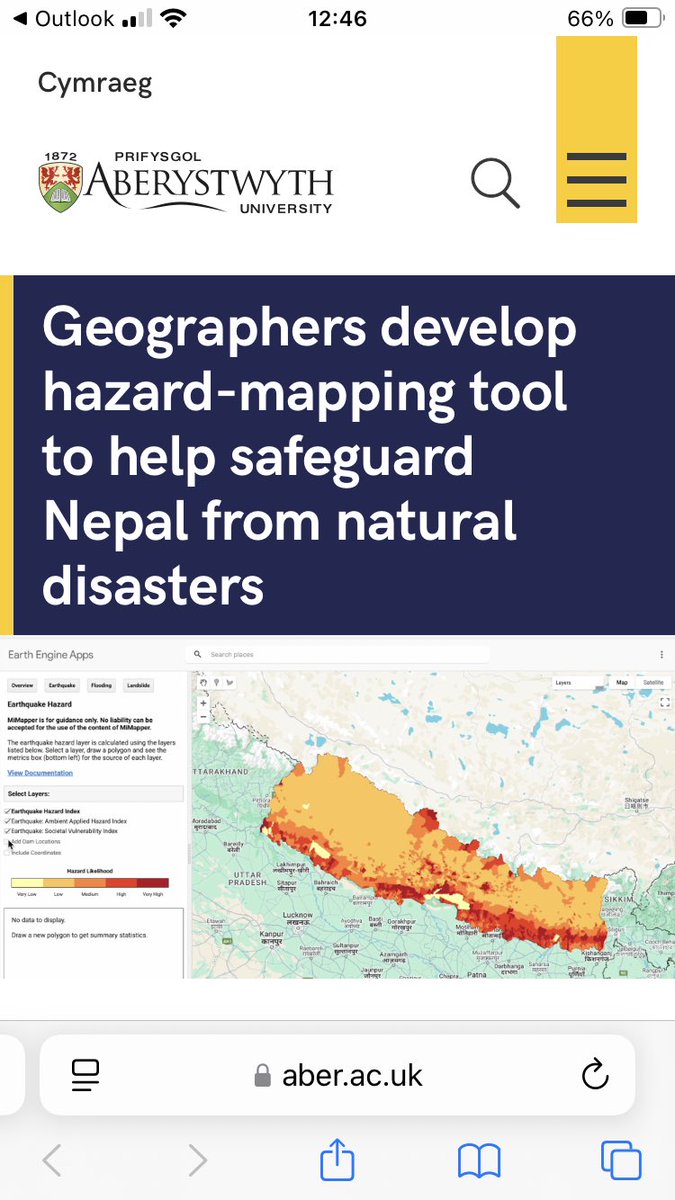 MiMapper is now live! 
…azardmapping.projects.earthengine.app/view/mimapper
Department of Geography and Earth Sciences: aber.ac.uk/en/dges
Department of Research, Business &amp; Innovation: aber.ac.uk/mimapper