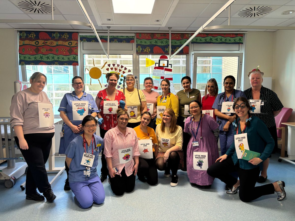 @UHS_E1 (@uhs_e1) on Twitter photo E1 committed to #worldbookday2025
Fancy joining this fun team - apply to <a href="/UHS_Jobs/">University Hospital Southampton Jobs</a> - we need a few more Mr Men and Little Miss in our team ❤️
<a href="/UHSFT/">University Hospital Southampton 💙</a> <a href="/SotonChildHosp/">Southampton Children's Hospital</a> E1 committed to #worldbookday2025
Fancy joining this fun team - apply to <a href="/UHS_Jobs/">University Hospital Southampton Jobs</a> - we need a few more Mr Men and Little Miss in our team ❤️
<a href="/UHSFT/">University Hospital Southampton 💙</a> <a href="/SotonChildHosp/">Southampton Children's Hospital</a>