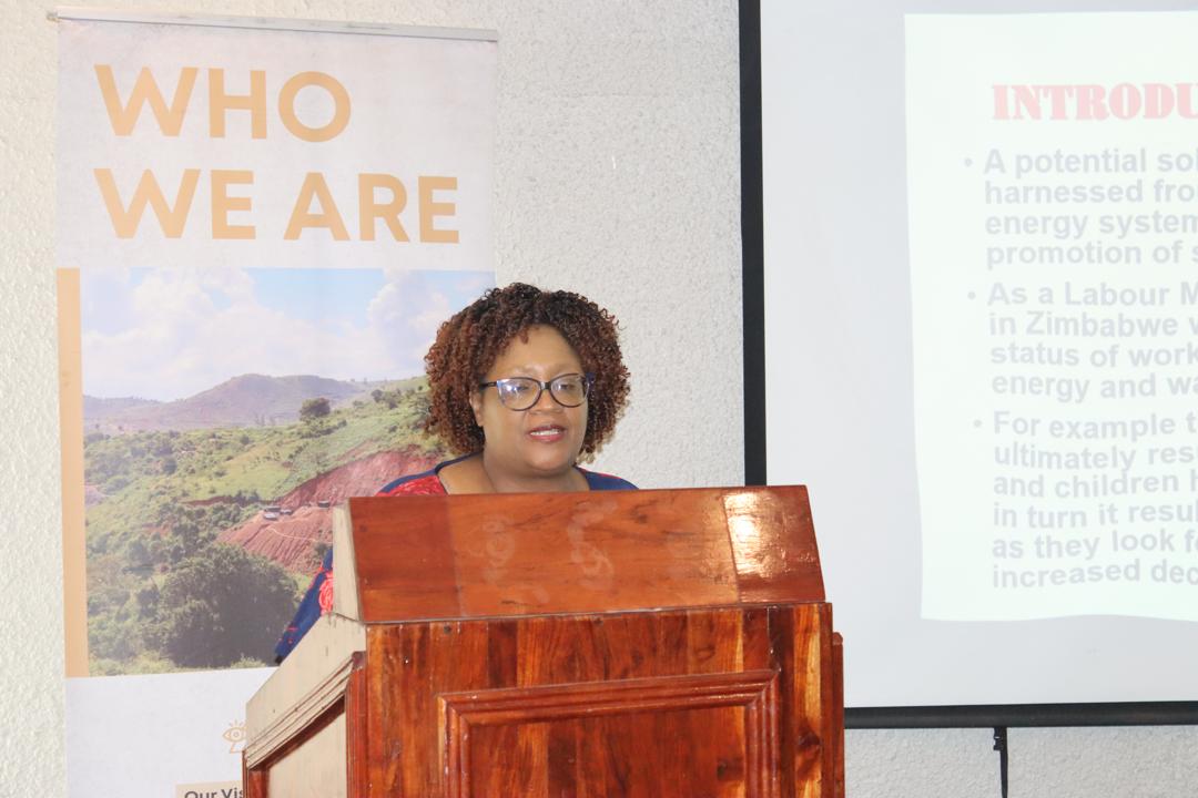 <a href="/ZctuZimbabwe/">ZCTU - Zimbabwe</a> gender expert <a href="/Fiona_Magaya/">Fiona Gandiwa Magaya</a> speaks on the #labour challenges of low #wages worsened by a #weak #ZIG currency  that is constantly taking a nose dive against the US. 

"As workers  we are  struggling to make ends meet, government must provide social safety nets"...