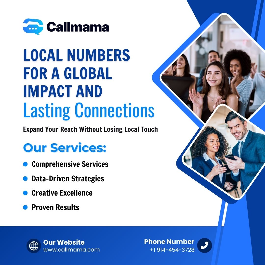 callmama_info's tweet image. Go global, stay local! Local numbers make international expansion easy, affordable &amp;amp; personal. Build trust, boost engagement &amp;amp; grow faster. Reach customers anywhere with seamless communication.

#LocalNumbers #GlobalBusiness #SeamlessCommunication #VoIP #CustomerExperience