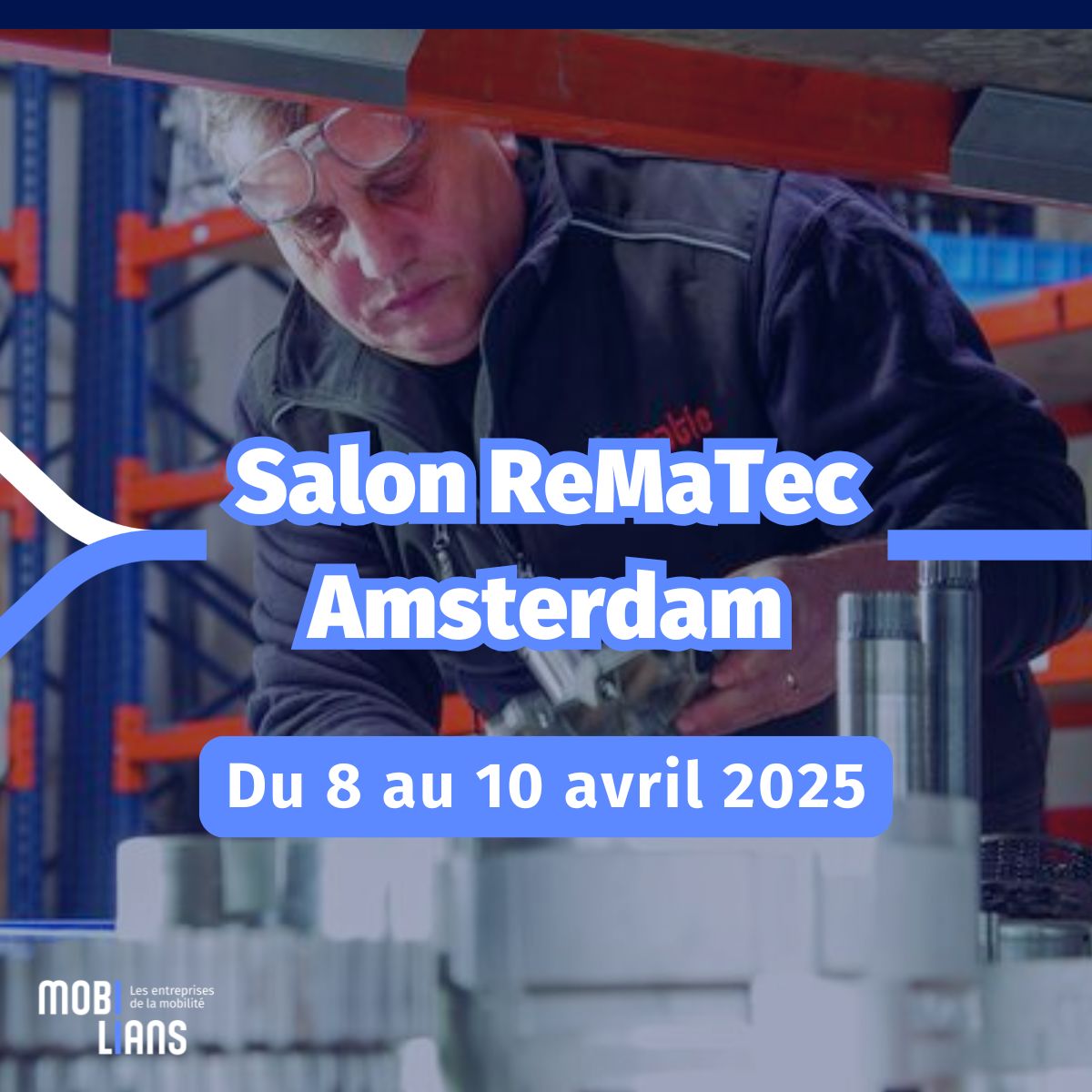 mobiliansfr's tweet photo. 📅 [#EVENEMENT] #Mobilians au cœur du 1er salon européen du #Remanufacturing ♻️

Une première pour Mobilians qui est accompagné de 6 #exposants et adhérents engagés :
🔧 LRPI | 🔋 DEPA | 🔍 COTROLIA | ⚡ BE ENERGY | 🚗 FORVIA | 🛠️ OPTYMHA

👉 https://t.co/AoCgOcQlc0 https://t.co/LOGW4oeh0Z