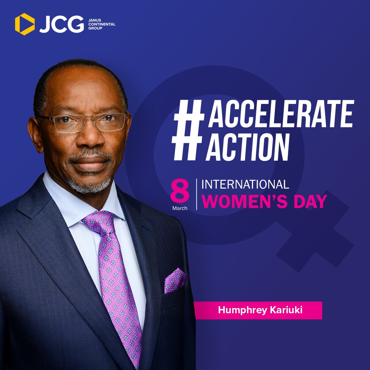 Humphrey Kariuki Ndegwa (@humphreyndegwa) on Twitter photo Today, we celebrate #IWD2025 under the theme #AccelerateAction. This year we are encouraged to take tangible steps towards achieving gender equality. At <a href="/JCG_Group/">Janus Continental Group</a>, I am fully committed to creating equal opportunities for both genders to drive systemic change. Happy Women’s Day! Today, we celebrate #IWD2025 under the theme #AccelerateAction. This year we are encouraged to take tangible steps towards achieving gender equality. At <a href="/JCG_Group/">Janus Continental Group</a>, I am fully committed to creating equal opportunities for both genders to drive systemic change. Happy Women’s Day!
