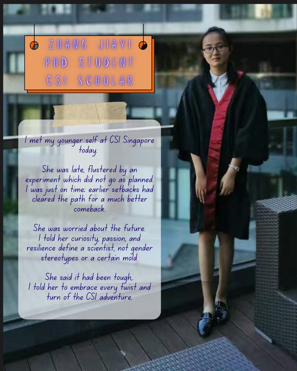 🌍 Happy International Women’s Day! 🌸 At CSI Singapore we’re proud to support our female research students who are pushing boundaries, driving innovation, and shaping the future of science and discovery. Let’s continue to inspire, break barriers, and make a lasting impact! 💪💡
