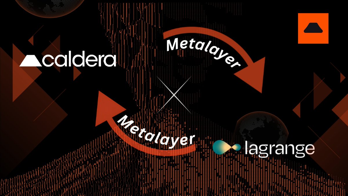 Cryptic_haruto's tweet photo. Good day ! @lagrangedev is officially @Calderaxyz
proof-generation partner for the Metalayer! Together, we’re pushing the limits of modular rollups! #Caldera #Lagrange #ProofGeneration #Metalayer #Web3 #Blockchain #ModularRollups https://t.co/naZtQJHBFY