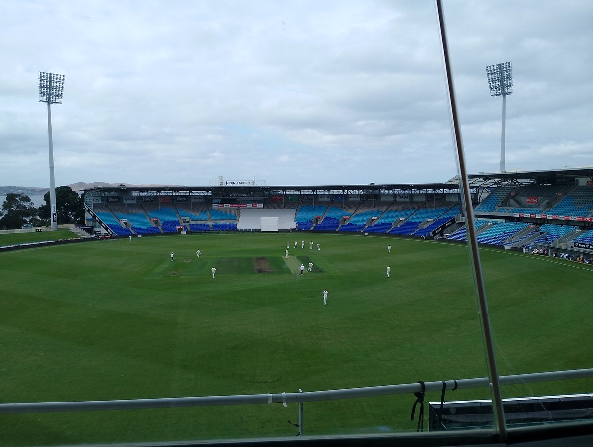 duckybester85's tweet photo. Another first class match to add to the fixture for the career being Shield between TAS and Qld.
A key match for both with the winner keeping in touch for the final. Loser done for the season.
@CricketNotchers #scorersview as below
(1/2) https://t.co/HcBpfzEHnl