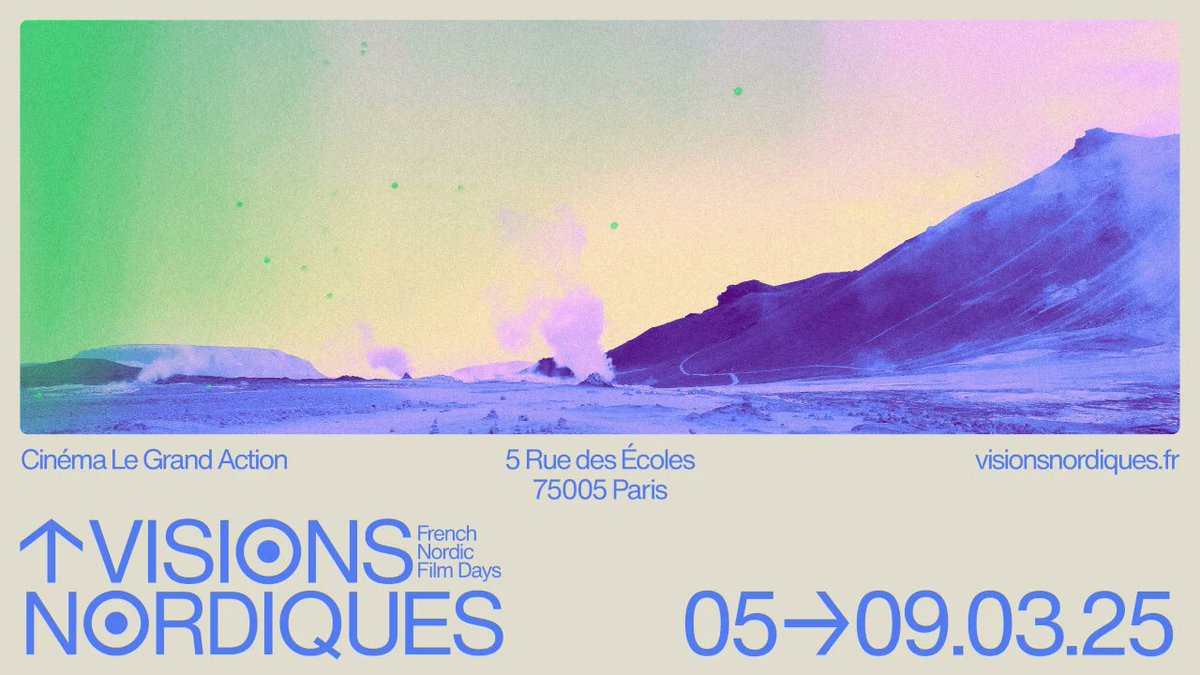 Carrefour des festivals (@festivalscine) on Twitter photo Première édition de Visions Nordiques – French Nordic Film Days <a href="/VNordiques/">Visions Nordiques</a> à Paris au <a href="/GrandAction/">Ciné Le Grand Action</a> (5 – 9 mars 2025)
festivalscine.com/2025/03/premie… Première édition de Visions Nordiques – French Nordic Film Days <a href="/VNordiques/">Visions Nordiques</a> à Paris au <a href="/GrandAction/">Ciné Le Grand Action</a> (5 – 9 mars 2025)
festivalscine.com/2025/03/premie…