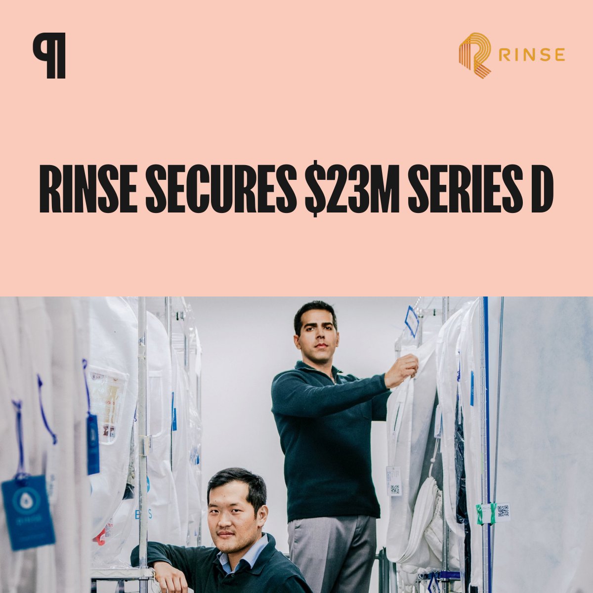 <a href="/Rinse/">Rinse</a> raises $23M Series D led by LG Electronics to transform the laundry &amp; dry-cleaning industry &amp; become a household name💸
🫧The ‘Uber of Laundry’, founded in 2013 &amp; now operating across the US, will use the funding to expand operations &amp; establish an omnichannel presence
1/2