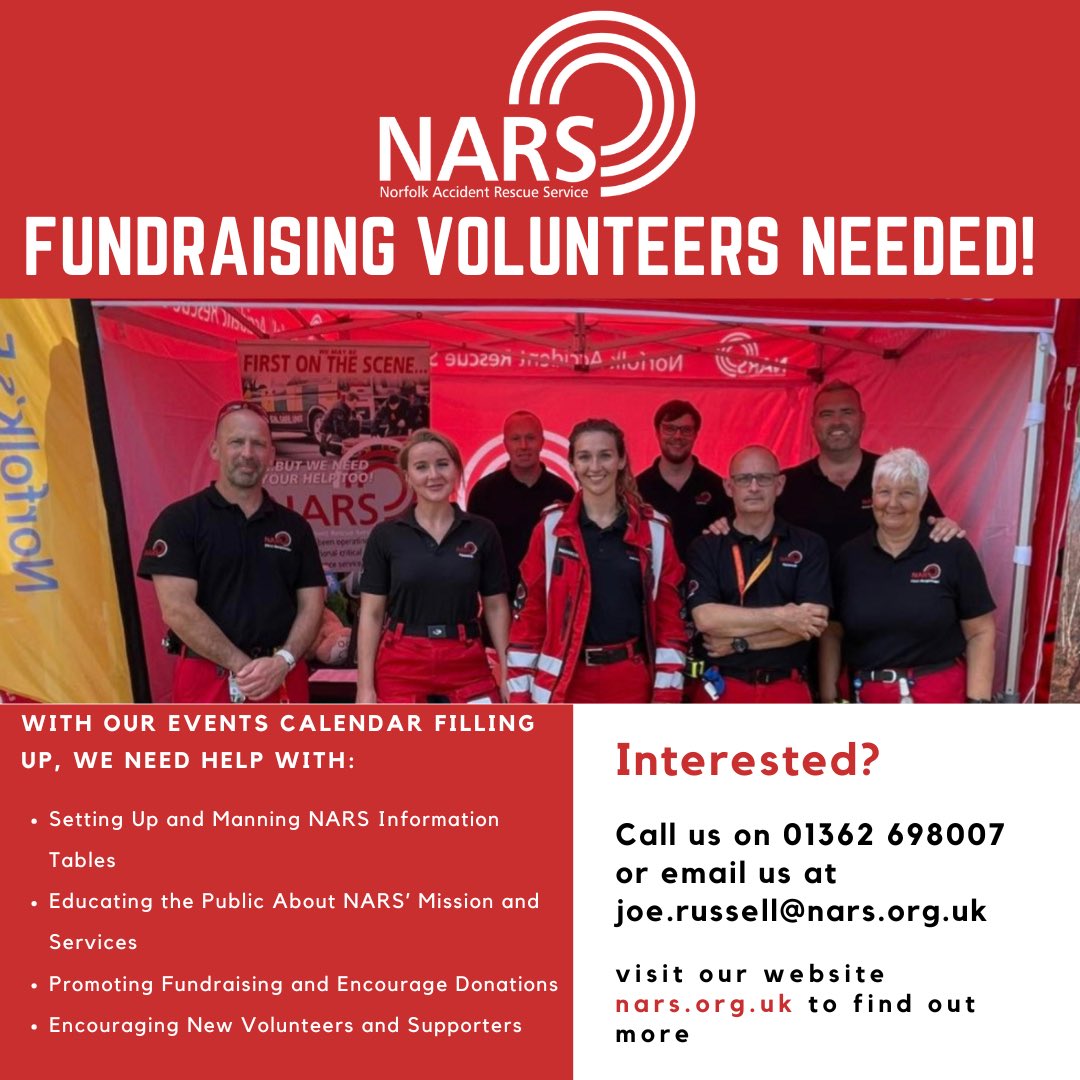 Norfolk Accident Rescue Service (NARS) (@narsbasics) on Twitter photo 