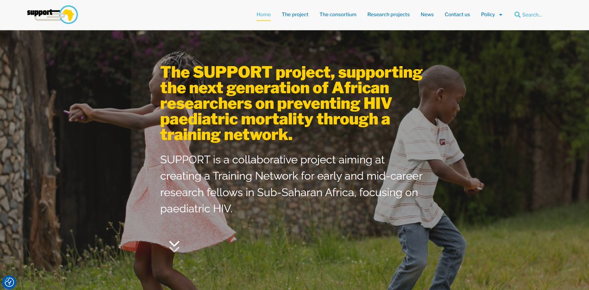 SUPPORT Project (@supportedctp3) on Twitter photo BIG NEWS! 🚀
We are thrilled to share with you the launch of our website 💻 Check it out now: supportproject.eu
Our mission is to #SUPPORT the next generation of African researchers on preventing #HIV paediatric mortality. Let´s make a powerful impact together <a href="/EDCTP3/">Global Health EDCTP3</a> BIG NEWS! 🚀
We are thrilled to share with you the launch of our website 💻 Check it out now: supportproject.eu
Our mission is to #SUPPORT the next generation of African researchers on preventing #HIV paediatric mortality. Let´s make a powerful impact together <a href="/EDCTP3/">Global Health EDCTP3</a>