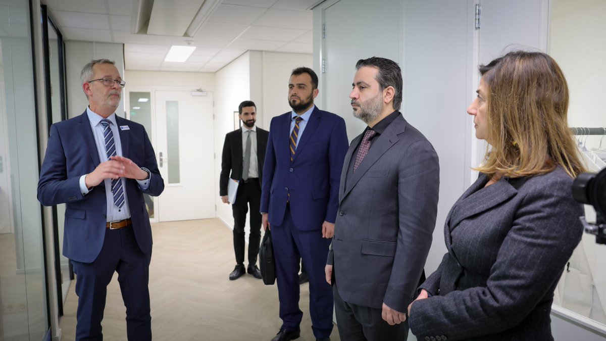 ICMP (@theicmp) on Twitter photo This week, Director-General <a href="/KatBomberger/">Kathryne Bomberger</a> welcomed Syria’s Foreign Minister, Mr. <a href="/Asaad_Shaibani/">Asaad Shaibani</a>, to ICMP Headquarters in The Hague. Discussion focused on supporting Syria’s ongoing efforts to find the huge number of missing persons from decades of authoritarian rule, the This week, Director-General <a href="/KatBomberger/">Kathryne Bomberger</a> welcomed Syria’s Foreign Minister, Mr. <a href="/Asaad_Shaibani/">Asaad Shaibani</a>, to ICMP Headquarters in The Hague. Discussion focused on supporting Syria’s ongoing efforts to find the huge number of missing persons from decades of authoritarian rule, the