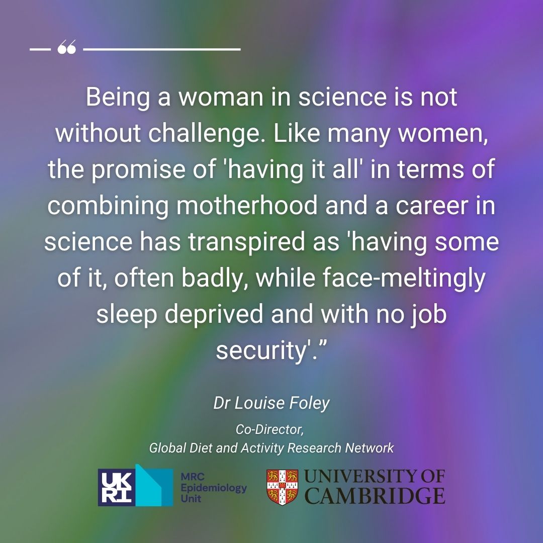 GDARnetwork's tweet image. For International Women’s Day, we celebrate the championing of women in science and celebrate their achievements.
Meet Dr Lou Foley (@loudoestweet), Co-Director of @GDARnetwork, @MRC_Epid.
#AccelerateAction #IWD2025
