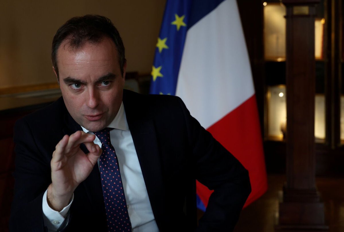 L_ThinkTank's tweet image. [ 🇺🇦 UKRAINE | 🇷🇺 RUSSIE ]

🔸 « Il n’y a pas un agent de la DGSE, pas un officier d’État-major actuellement en France qui considère que la Russie n’est pas une menace » - Sébastien Lecornu, ministre des Armées 🇫🇷.
