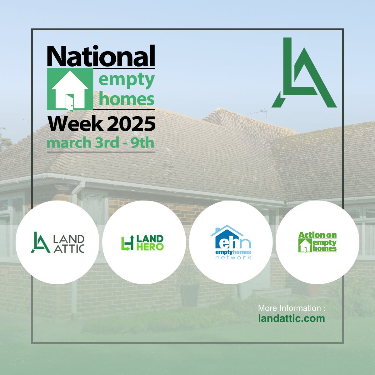 🏠 National Empty Homes Week (3rd – 9th March 2025): Over 260,000 empty homes in the UK could help tackle the housing crisis. Let’s restore them! #EmptyHomesWeek #HousingCrisis #SustainableHousing #PropertyDevelopment #HousingSolutions