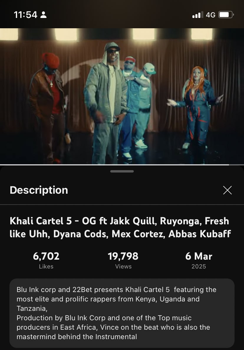 Gg_Munyua's tweet image. Khali Cartel 5 is out and lemme tell you, Abbas stand UP!!!
Kudos to RongRende female Rapper , top in the game now Dyana Cods ‘Rong’ ✅✅✅
Jack Quill bestest tena saaaana! 
Omooolloooooooo!!!
@KHALIGRAPH Top adi Top interjections 💯🔝
#Approved #Stamped