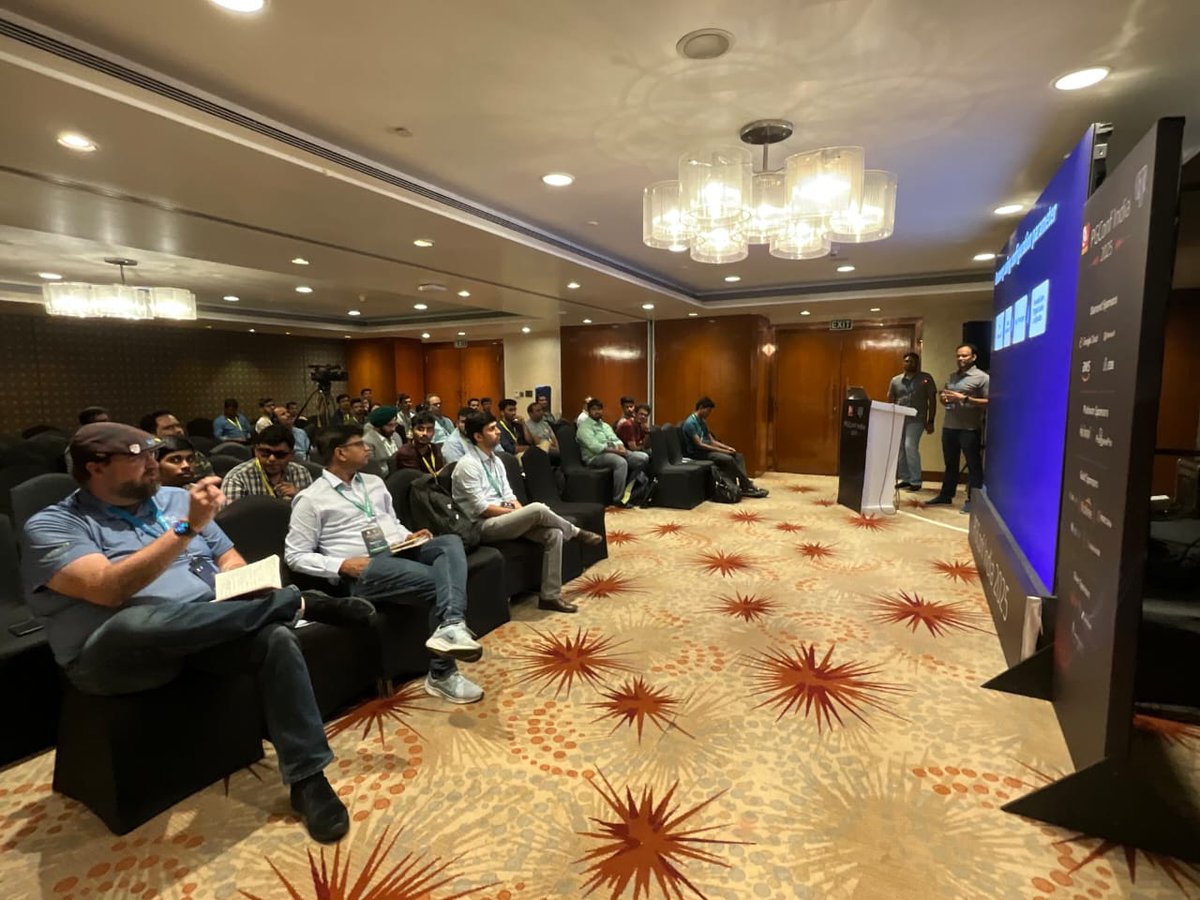 PostgreSQL India (@pgconfindia) on Twitter photo Bharat Kumar & Chetan G from <a href="/awscloud/">Amazon Web Services</a> presenting PostgreSQL 17's Login Event Triggers <a href="/PGConfIndia/">PostgreSQL India</a>.
#PostgreSQL #PGConfIndia Bharat Kumar & Chetan G from <a href="/awscloud/">Amazon Web Services</a> presenting PostgreSQL 17's Login Event Triggers <a href="/PGConfIndia/">PostgreSQL India</a>.
#PostgreSQL #PGConfIndia
