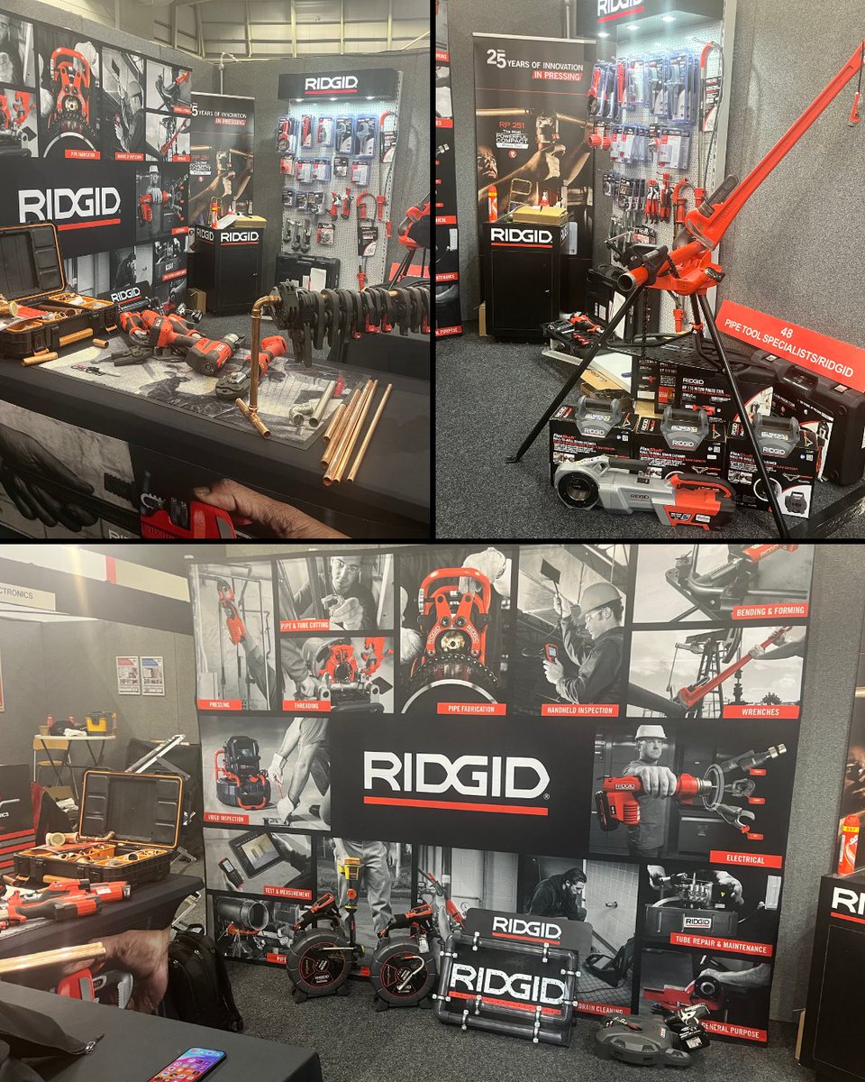 PTS_Tools's tweet image. Our stand is ready, the tools are prepped, and we’re excited to meet you at Bolton Toolfair today and tomorrow!

📍Bolton Arena (10AM - 4PM both days)

Meet our experts, check out the tools, and get hands-on with RIDGID products.

#BoltonToolfair #PipeToolSpecialists #RIDGIDTools