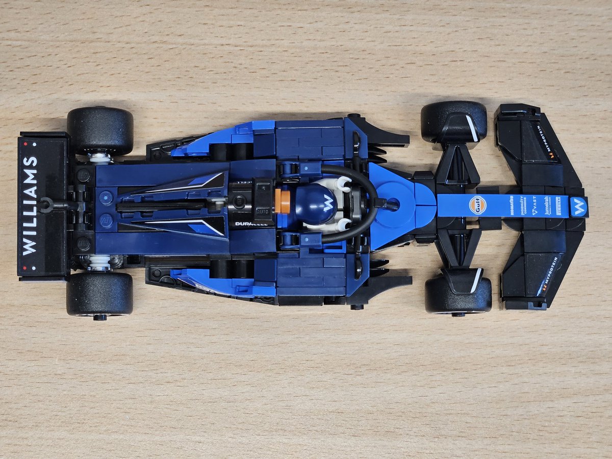 timsuch66's tweet image. Lego Speed Champions Williams F1 car.

Amazing build and value.

Looks proper.

#mittybricks #f1 #williamsf1 #atlassianwilliamsracing #afol #lego #legospeedchampions