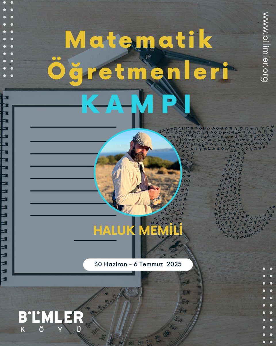 Matematik, yalnızca formüller ve hesaplardan mı ibaret? 

Haluk Memili yürütücülüğünde gerçekleşecek bu etkinlikte, matematiği öğretme, öğrenme ve keşfetme süreçlerini birlikte tartışacağız. Müfredat kaygısının ötesine geçerek, araştırma ve aktarma pratiklerini ele alacak, zor