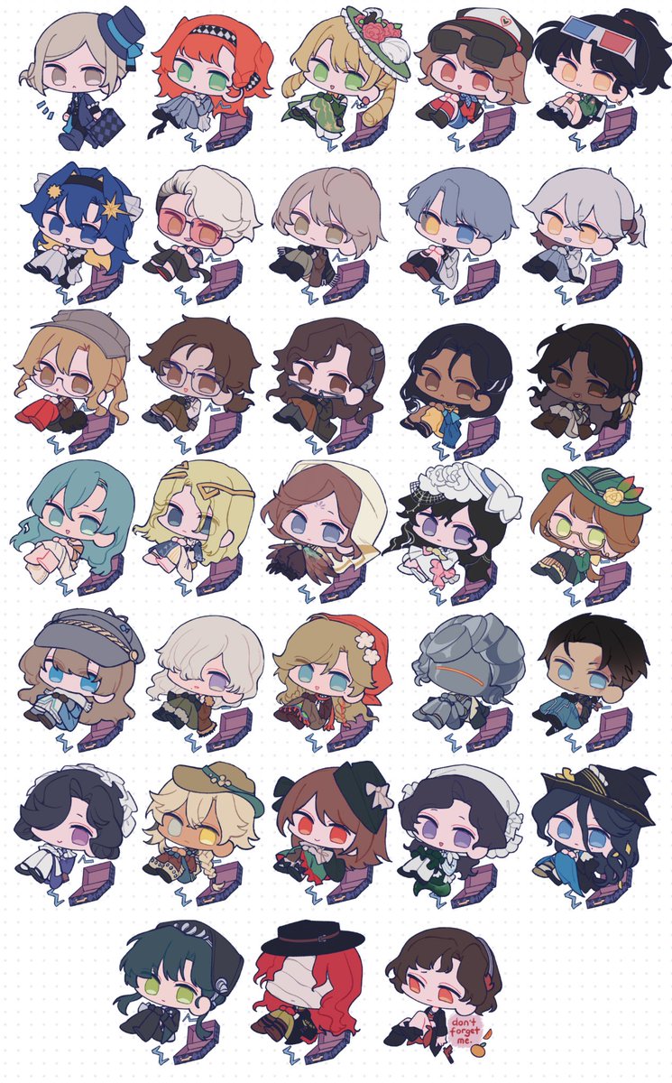 mbembe72195's tweet image. Any suggestions for more characters I should draw..? 👀
I'm planning to print more keychain merchs🏃🏼♂️#cfxx #reverse1999