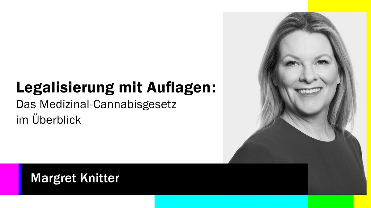 Seit dem 1. April 2024 gilt das neue #Cannabisgesetz – mit wichtigen Änderungen für #Medizinalcannabis.
➡️ Erfahren Sie mehr im neuen Beitrag von Margret Knitter, LL.M.: lnkd.in/dshFApBB