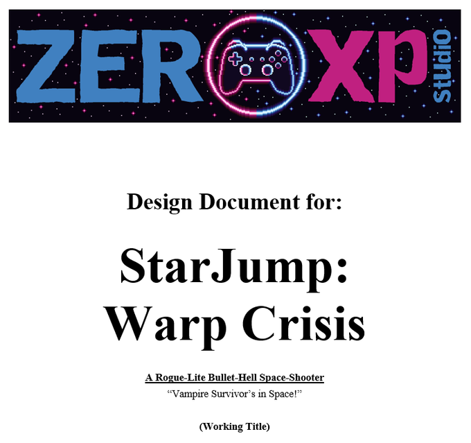 ZeroXPDev's tweet photo. 🚀LIVE in 30 mins on Twitch! Join Zero XP Studio as we dive deeper into indie game dev. Tonight we work on the design elements for our GDD!🌟
👾Watch here: https://t.co/sWMDnuc3ce
#IndieGameDevelopment #GameDesign #GameDevJourney #ZeroXPDev
🎮Let’s create something amazing🛸✨ https://t.co/tlmi2zNMz6