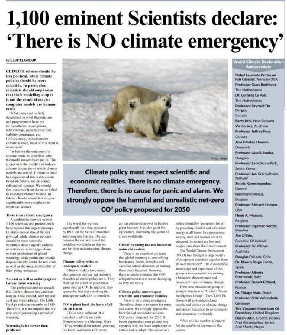 wideawake_media's tweet image. Somebody inform Greta Thunberg of the wonderful news.