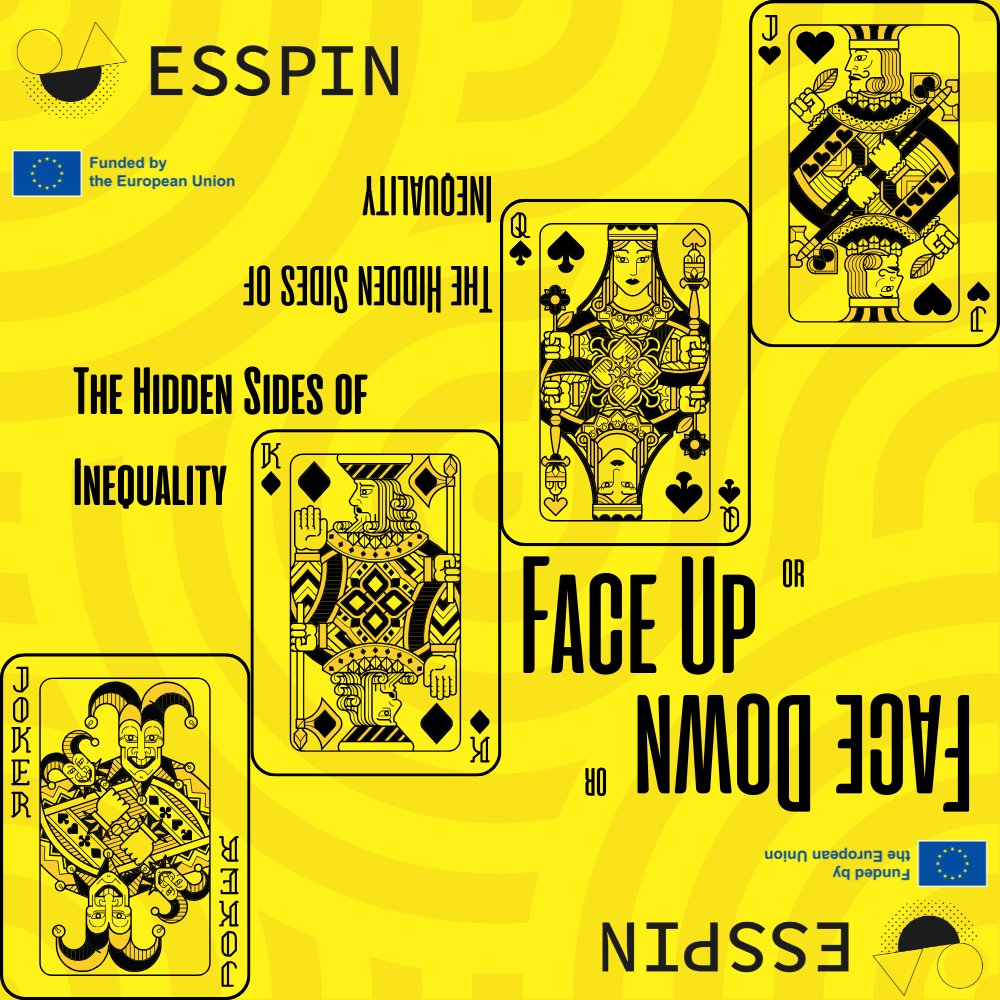 ESSPINproject's tweet photo. Europe’s inequality isn’t just a game.
Who gets the winning hand? Who is left behind? Regional disparities continue to shape political discontent across the EU.
📖 Read the latest article: https://t.co/3UflpSfMOh
#ESSPIN #RegionalInequality #EUPolitics #SocialJustice https://t.co/HW6fMttg0a